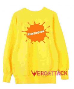 Nickelodeon Logo From 2005 Yellow Unisex Sweatshirts