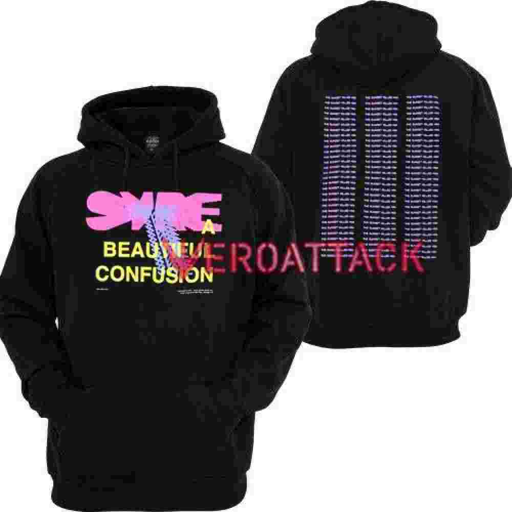 Syre A Beautiful Confusion Black color Hoodies