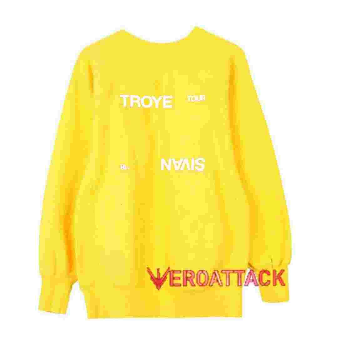 Troye Sivan '18 Tour Yellow Unisex Sweatshirts
