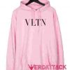 VLTN Light Pink color Hoodies