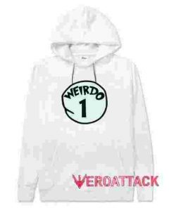 Weirdo 1 White hoodie