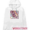 Paris City White hoodie