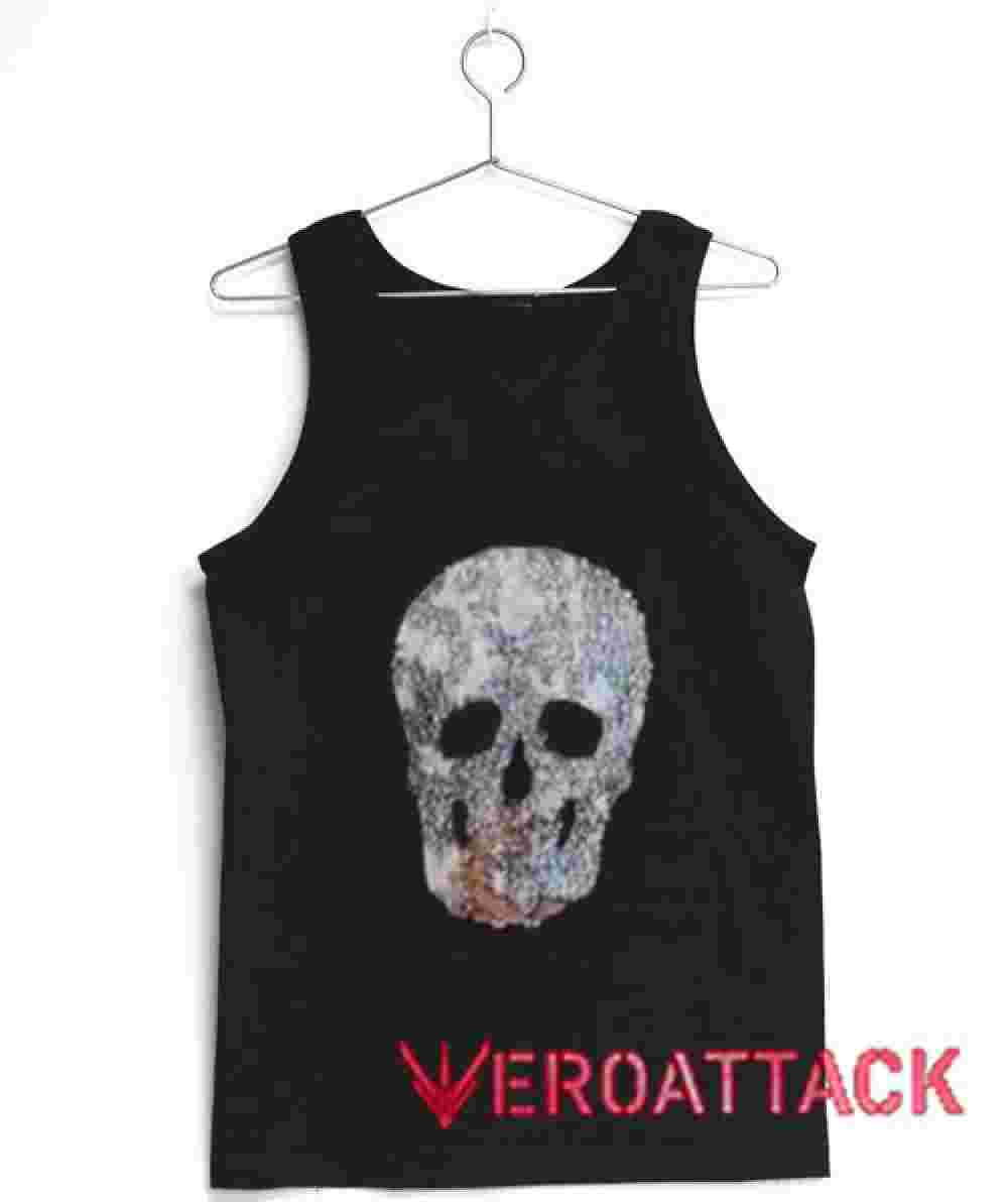 Skull Diamond Tank Top Men And Women