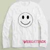 Smiley Face Long sleeve T Shirt
