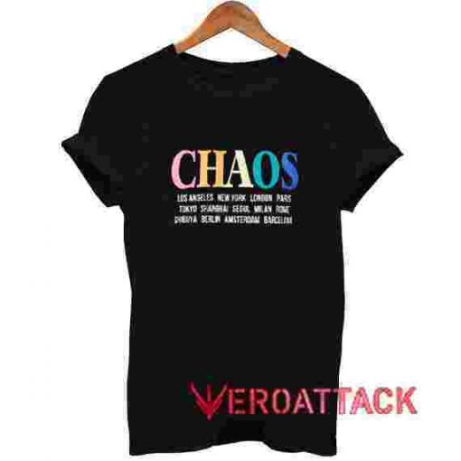 Chaos T Shirt Size XS,S,M,L,XL,2XL,3XL