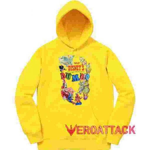 Classic Dumbo Movie Poster Yellow color Hoodies
