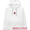 Dice White color Hoodies
