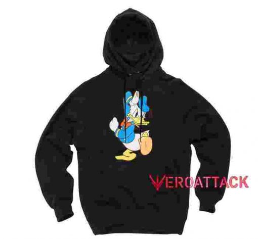 Donald Duck Black color Hoodies