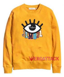 Eye J1m 071 Yellow Unisex Sweatshirts