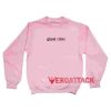 Ghost Rider Font Light Pink Unisex Sweatshirts