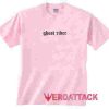 Ghost Rider Font Light Pink T Shirt Size S,M,L,XL,2XL,3XL