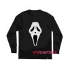 Ghostface Mask Long sleeve T Shirt