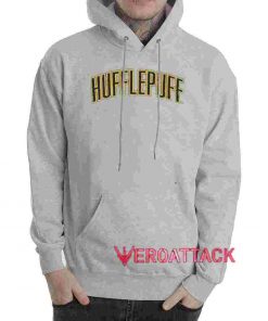 Hufflepuff Grey color Hoodies