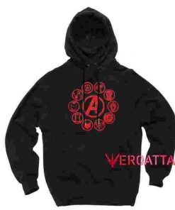 Logos Avengers Endgame Black color Hoodies