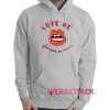 Love Me Forever or Never Black color Hoodies