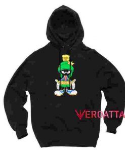 Marvin the Martian Black color Hoodies