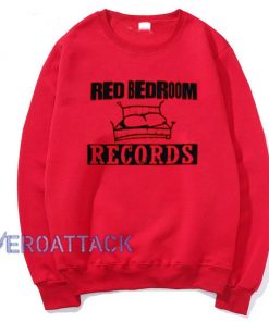 Red Bedroom Record Red Unisex Sweatshirts