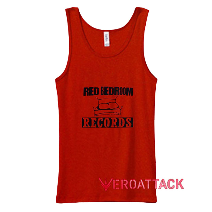 Red Bedroom Record Tank Top Men And Women