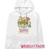 Rugrats White color Hoodies