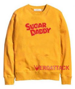 Sugar Daddy Gold Yellow Unisex Sweatshirts