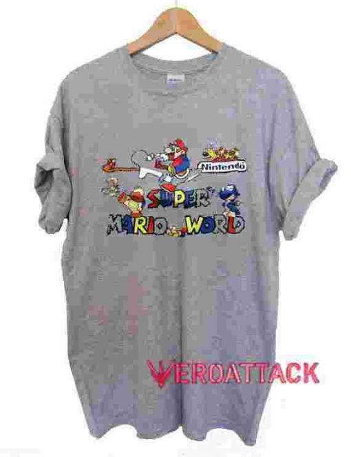 Super Mario World T Shirt Size XS,S,M,L,XL,2XL,3XL