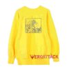 Wave Off Kanagawa Yellow Unisex Sweatshirts