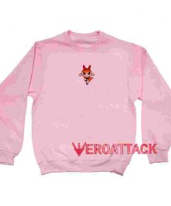 Blossom Powerpuff Girls Light Pink Unisex Sweatshirts