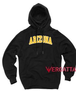 Arizona College Slab Black color Hoodies