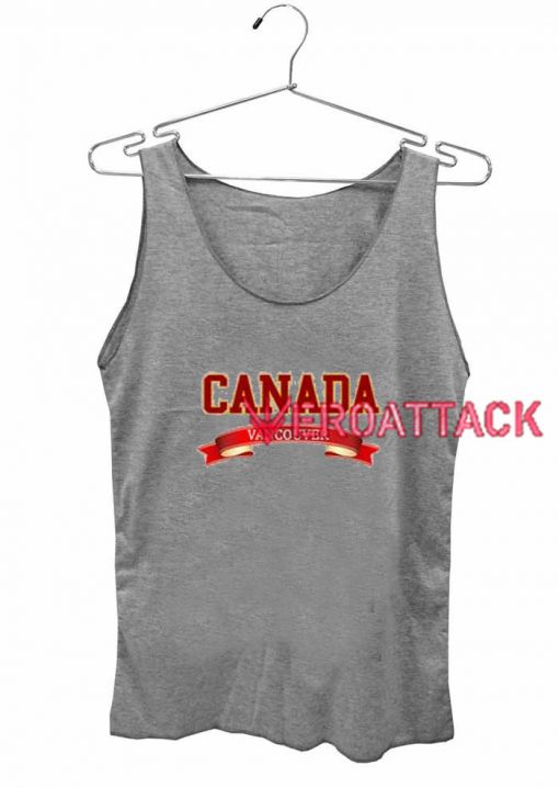 Canada Vancouver Tank Top Men And Women