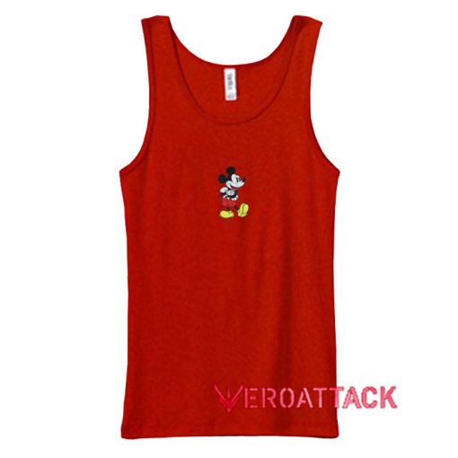 Classic Mickey Mouse Cool Pose Tank Top Men And Women