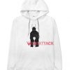 Fireworks White color Hoodies