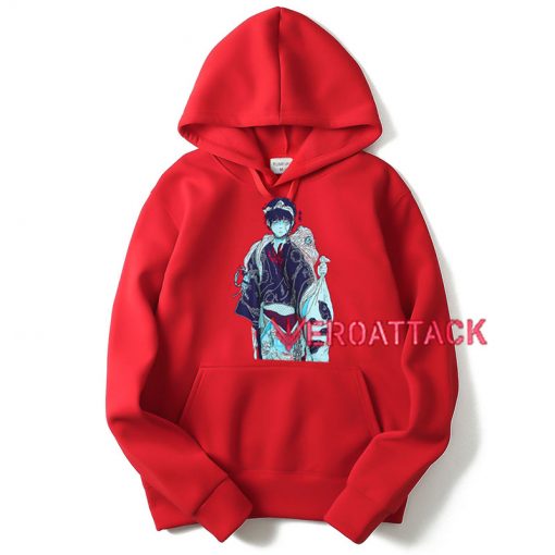 Fishboy Red color Hoodies