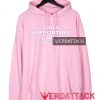 Girls Support Girls Light Pink color Hoodies