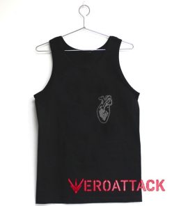 Heart Sketch Tank Top Men And Women