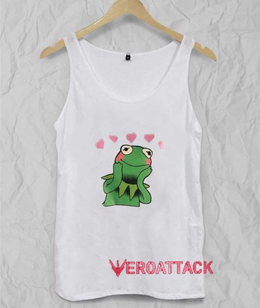 Kermit In Love Tank Top Men And Women