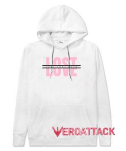 Lost Love White color Hoodies