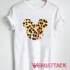 Mickey Mouse Head Leopard T Shirt Size XS,S,M,L,XL,2XL,3XL