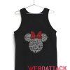 Minnie Mouse Character Name Tank Top Men And Women