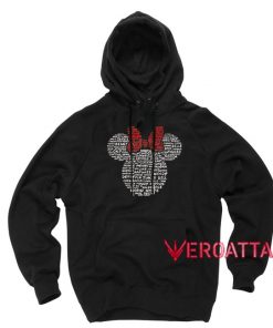 Minnie Mouse Character Name Black color Hoodies