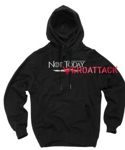 No Today Game Of Thrones Black color Hoodies