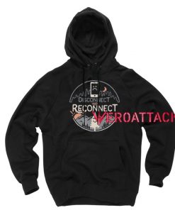 Reconnect Black color Hoodies
