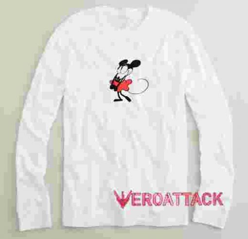 Retro Minnie Mouse Long sleeve T Shirt