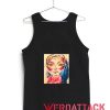 Sketch Face Tank Top Men And Women