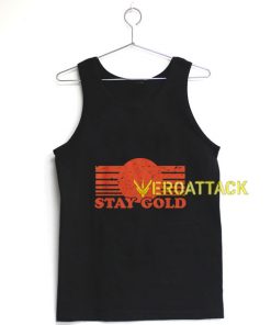 Stay Gold Tank Top Men And Women