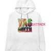 Yas Queen Rainbow Broad City White color Hoodies