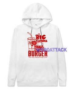 The Big Kahuna Burger White color Hoodies