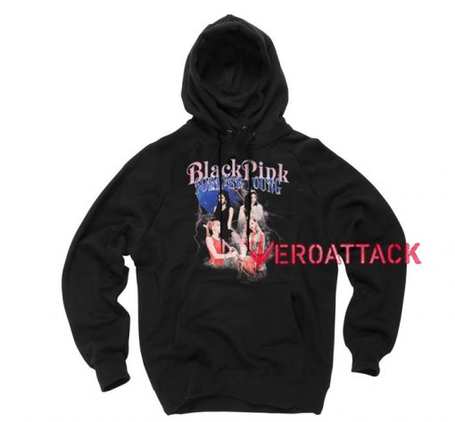 BlackPink Forever Young Black color Hoodies