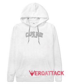 Cape Way Jersey White color Hoodies
