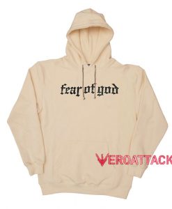 fear of god cream hoodie