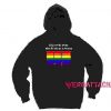 Kiss Whoever The Fuck You Want Black color Hoodies